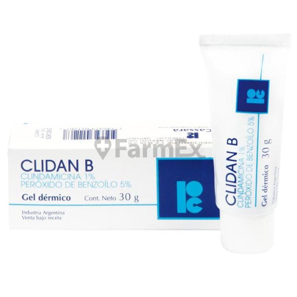 Clidan B Gel x 30 g (Disponible para algunas comunas) susc-1 de 4 meses Farmex-Suscripciones-Persistente